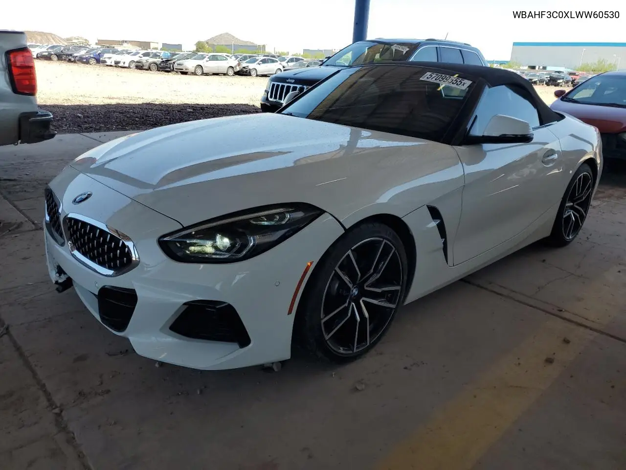 2020 BMW Z4 Sdrive30I VIN: WBAHF3C0XLWW60530 Lot: 57099555