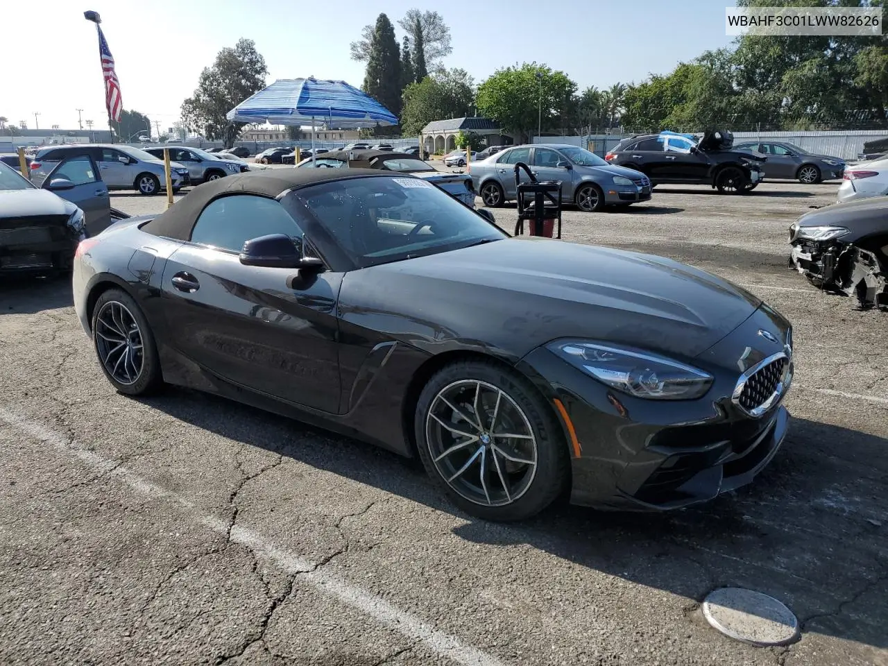2020 BMW Z4 Sdrive30I VIN: WBAHF3C01LWW82626 Lot: 58979825