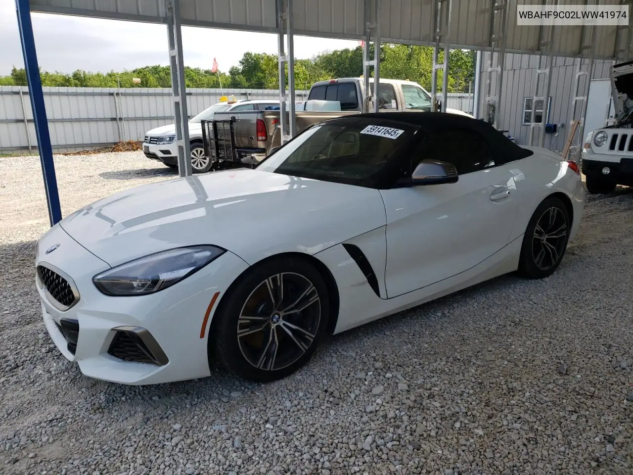 2020 BMW Z4 M40I VIN: WBAHF9C02LWW41974 Lot: 59141645