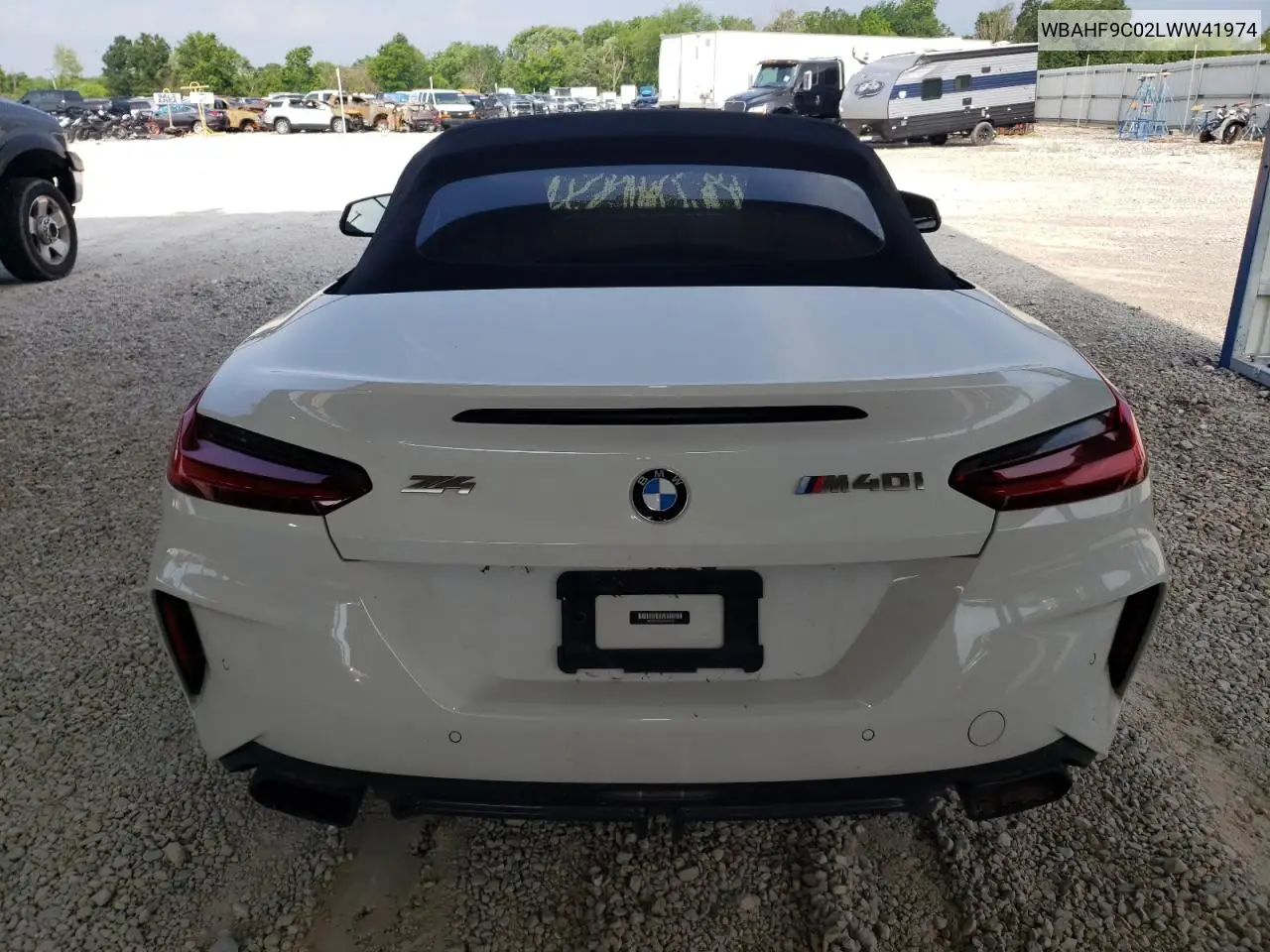 2020 BMW Z4 M40I VIN: WBAHF9C02LWW41974 Lot: 59141645