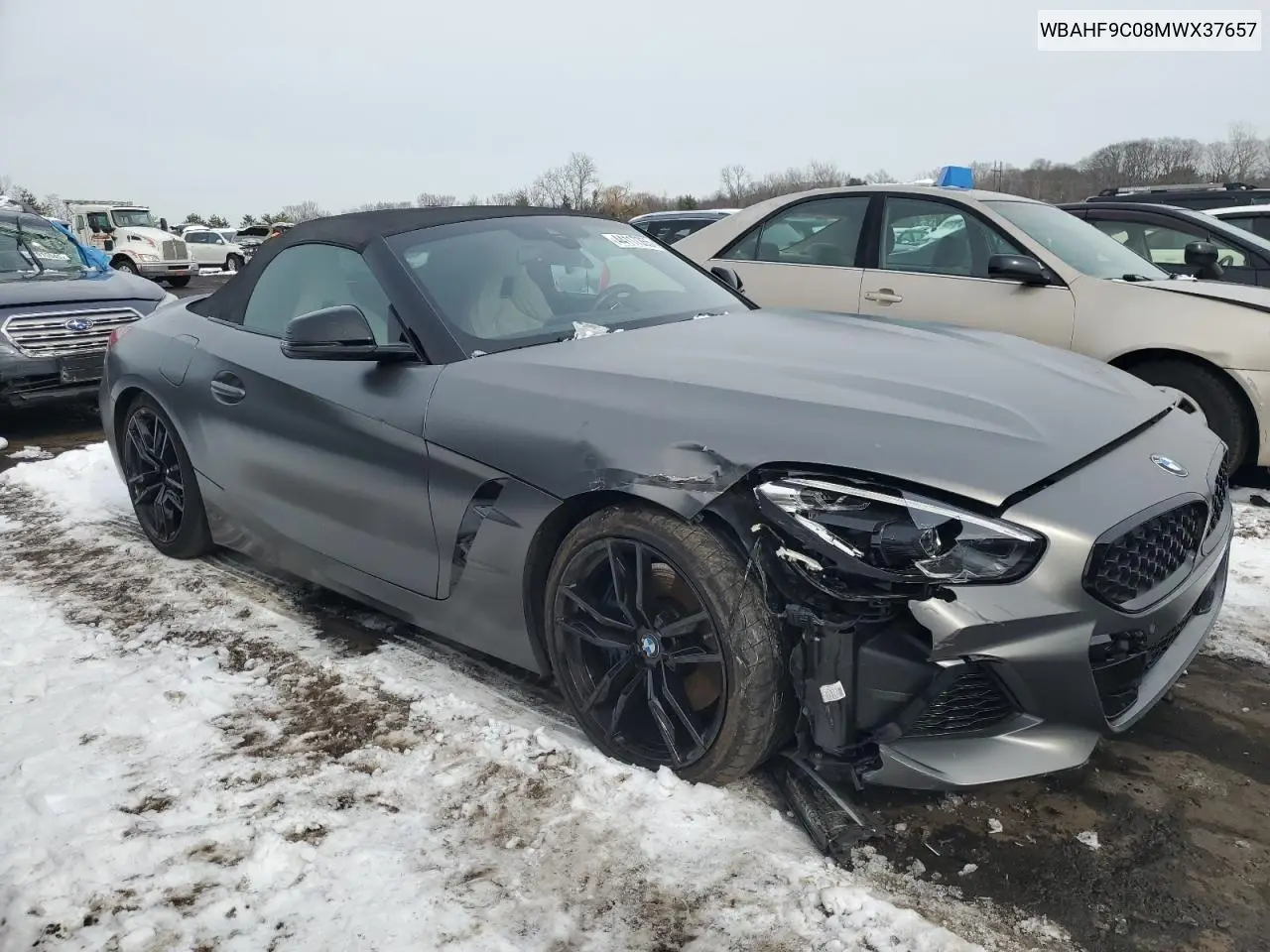 2021 BMW Z4 M40I VIN: WBAHF9C08MWX37657 Lot: 44117355