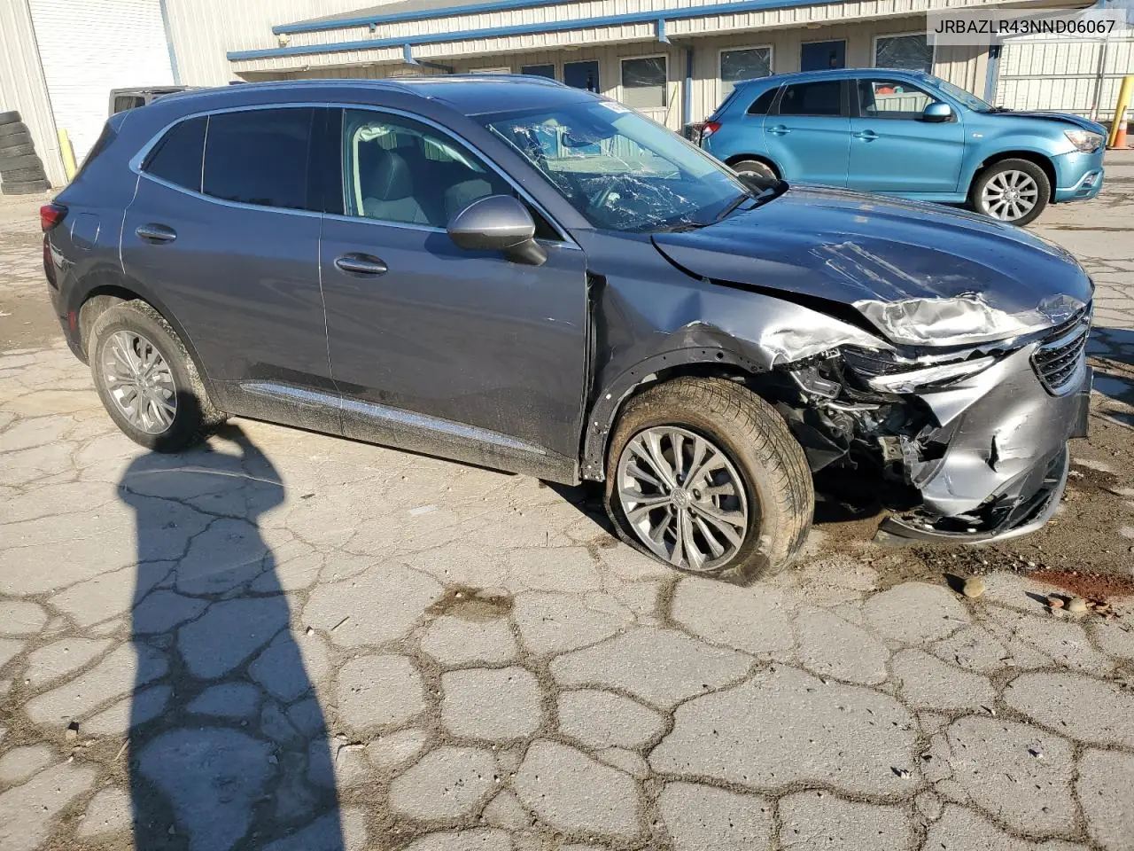 2022 Buick Envision Preferred VIN: LRBAZLR43ND060676 Lot: 49472945
