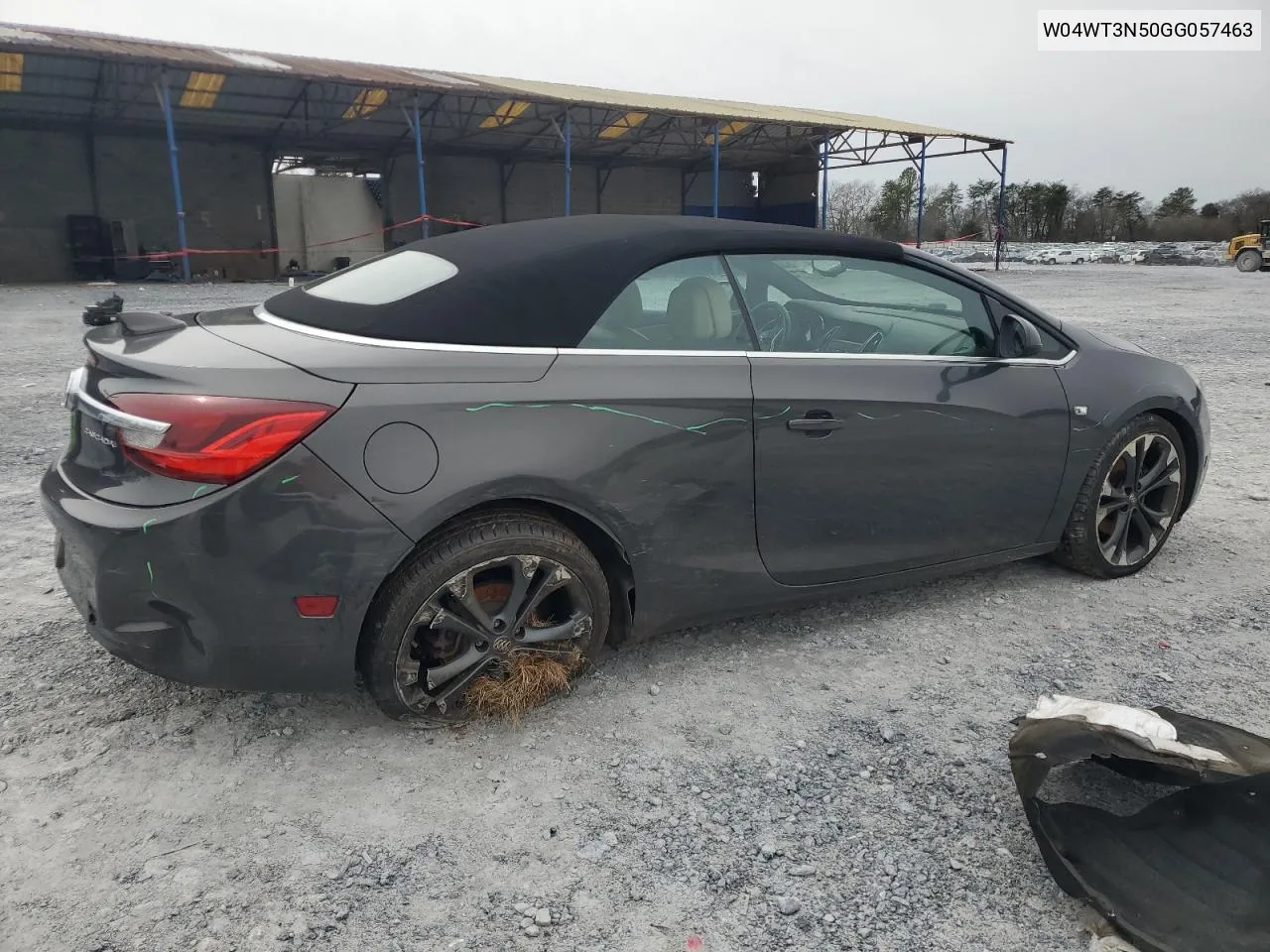 2016 Buick Cascada Premium VIN: W04WT3N50GG057463 Lot: 43114114