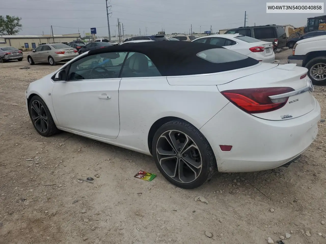 2016 Buick Cascada Premium VIN: W04WT3N54GG040858 Lot: 51390205