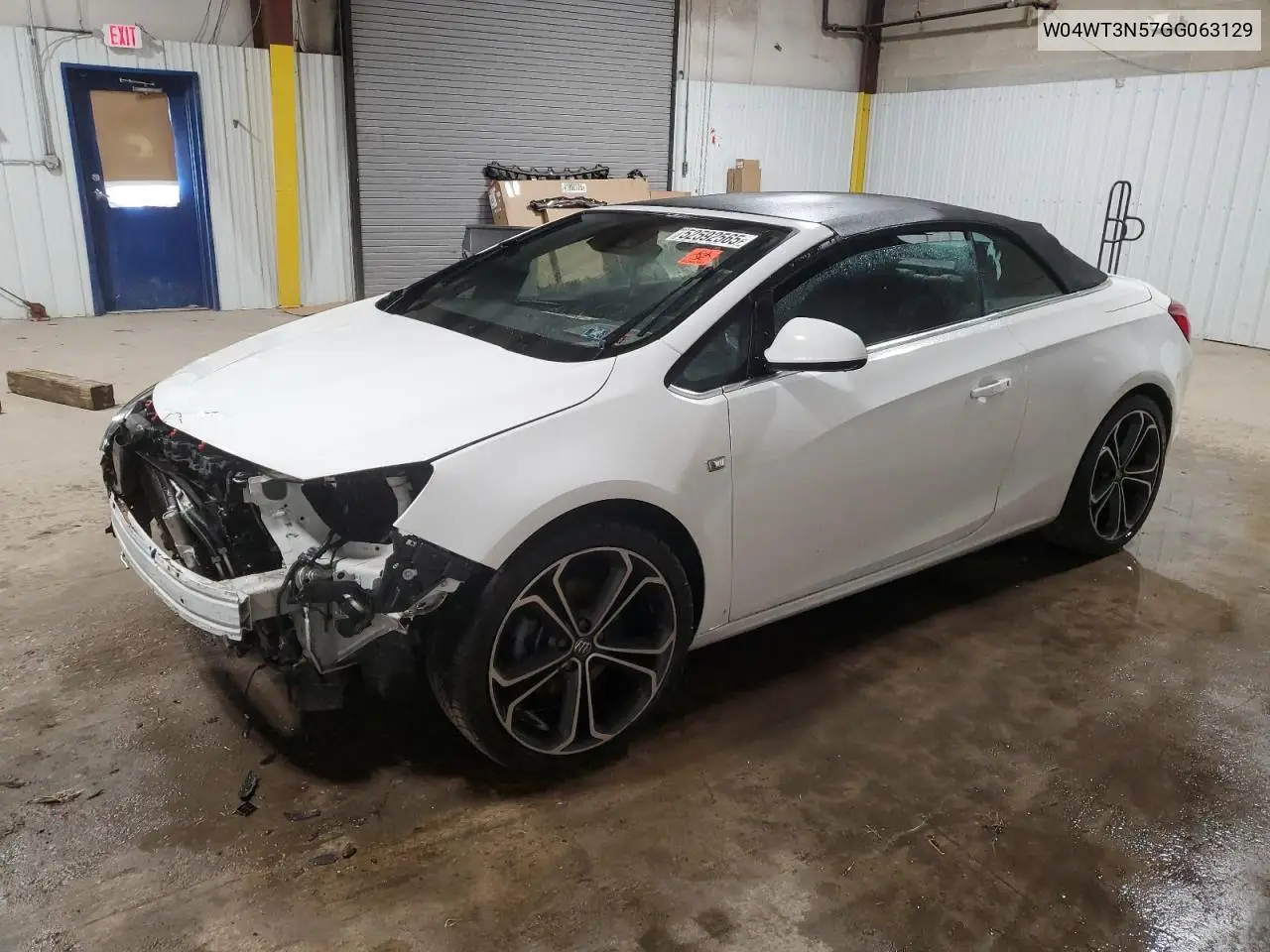 2016 Buick Cascada Premium VIN: W04WT3N57GG063129 Lot: 52592565