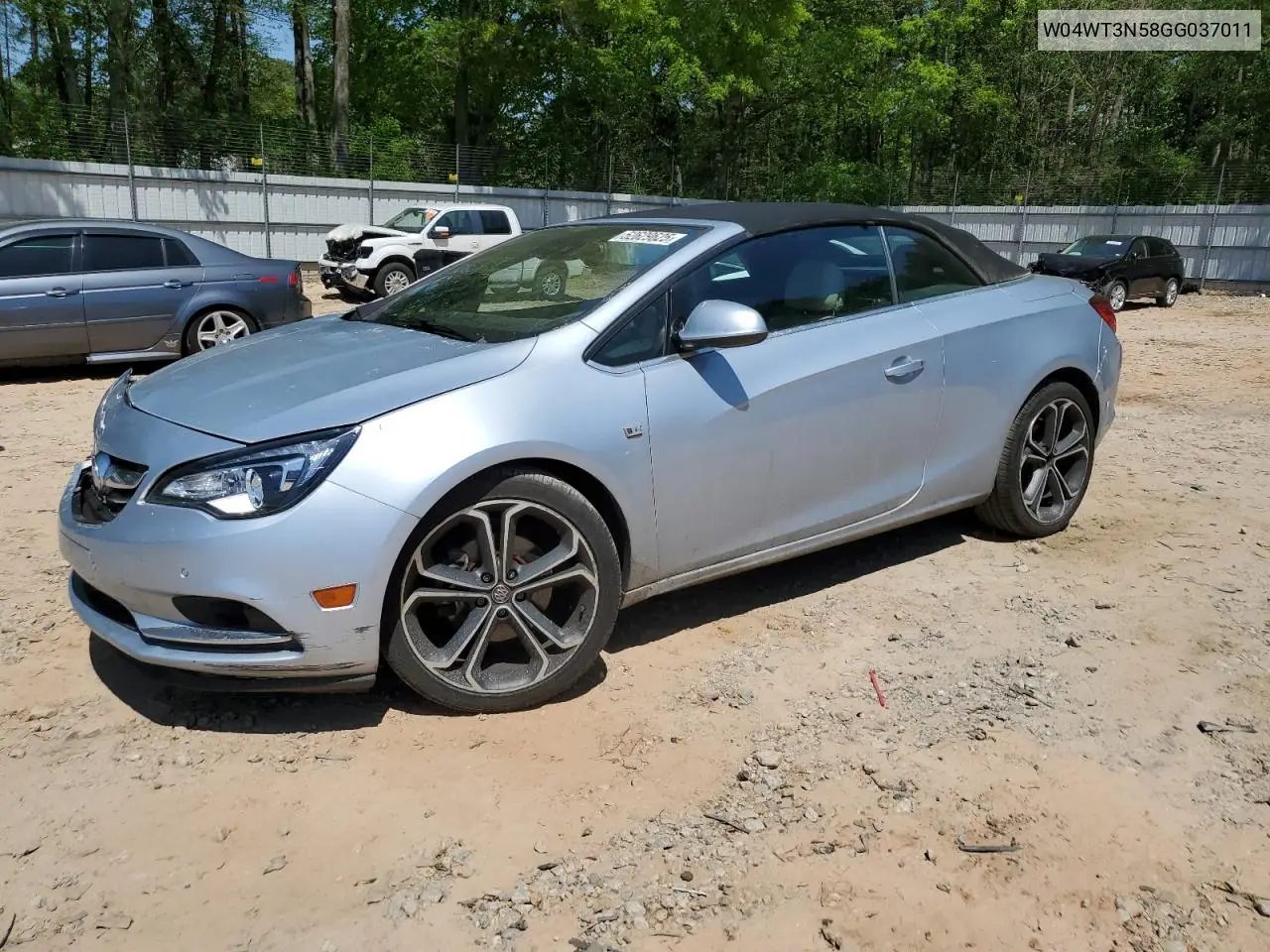 2016 Buick Cascada Premium VIN: W04WT3N58GG037011 Lot: 52629625