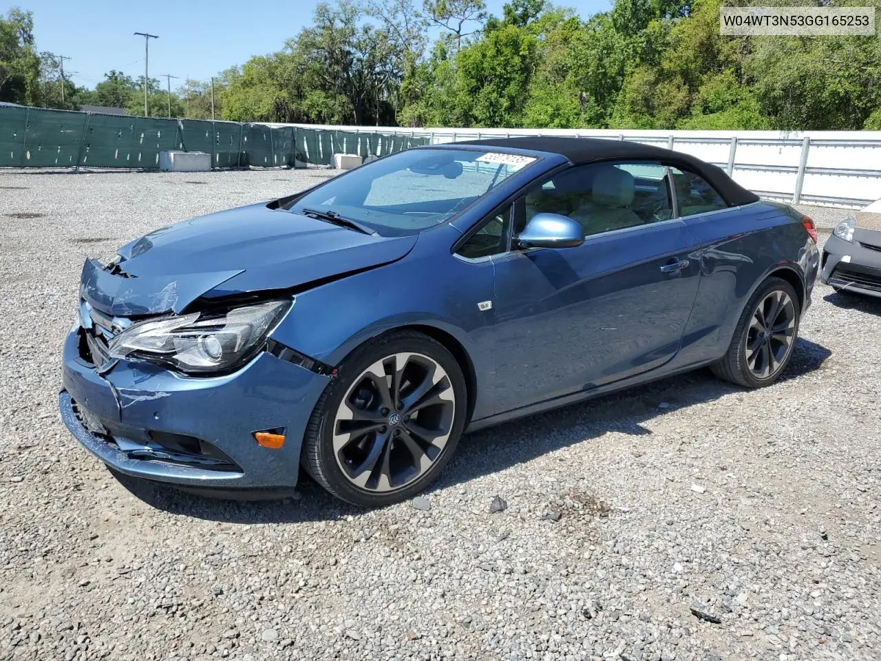 2016 Buick Cascada Premium VIN: W04WT3N53GG165253 Lot: 53079135