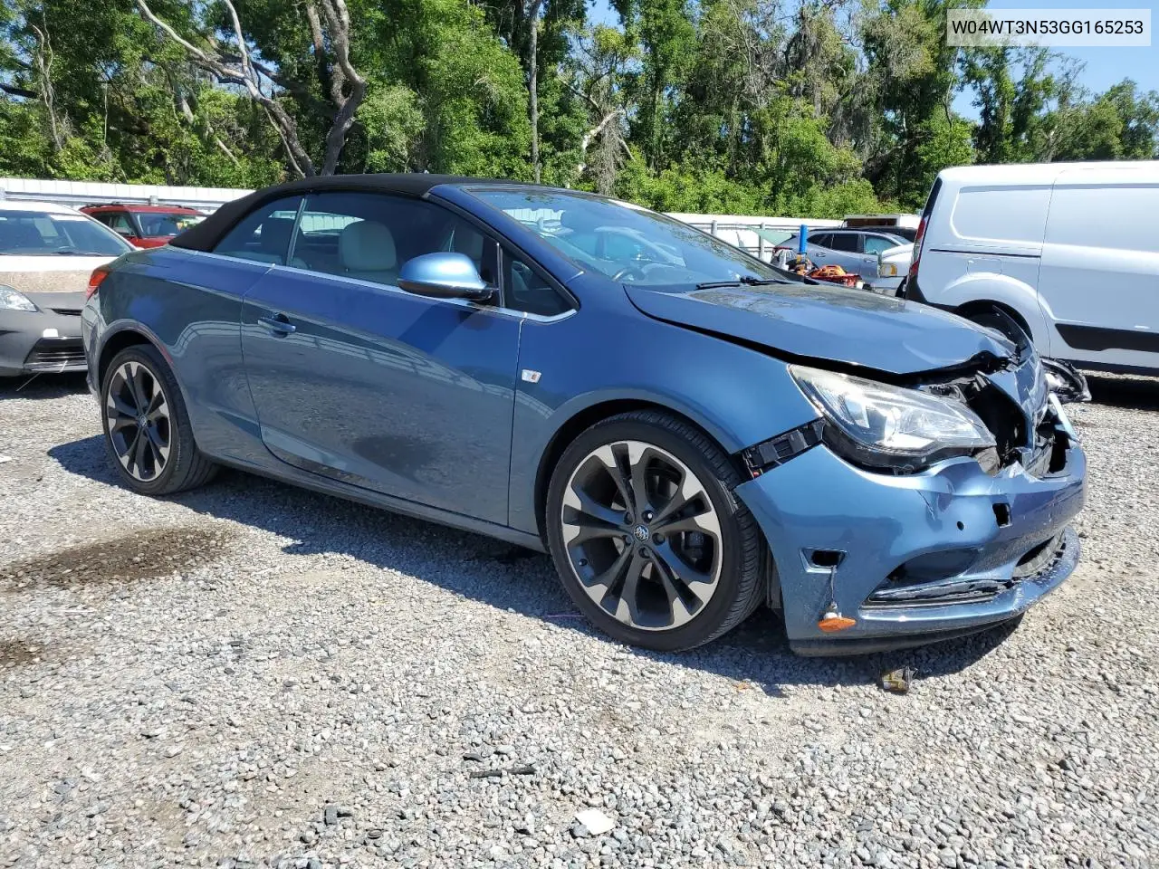 2016 Buick Cascada Premium VIN: W04WT3N53GG165253 Lot: 53079135