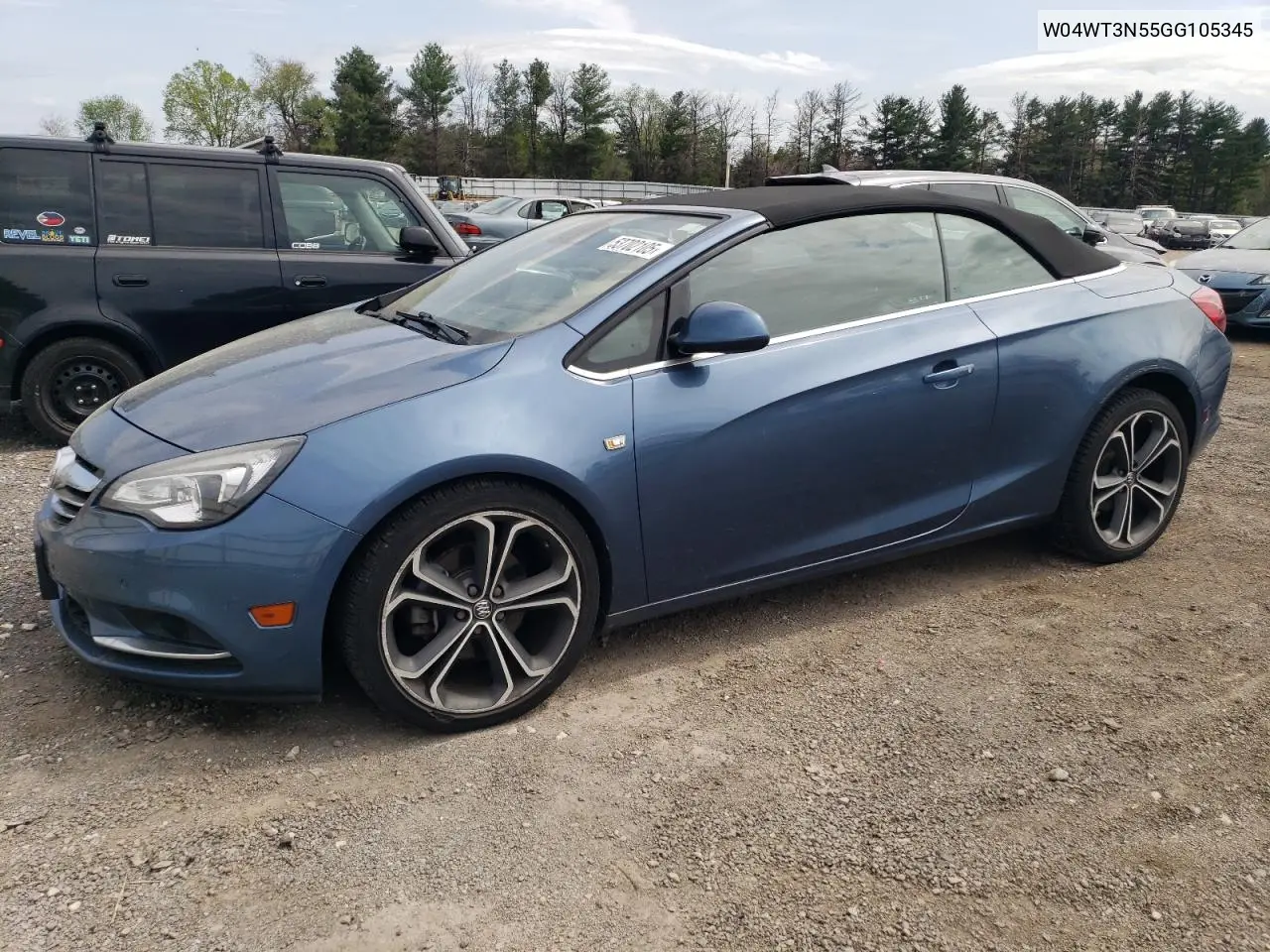 2016 Buick Cascada Premium VIN: W04WT3N55GG105345 Lot: 53702105