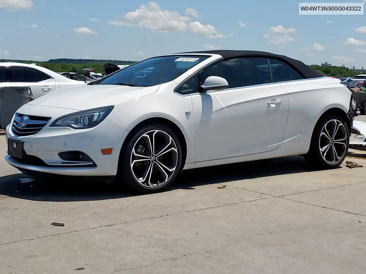 2016 Buick Cascada Premium VIN: W04WT3N50GG043322 Lot: 54018015