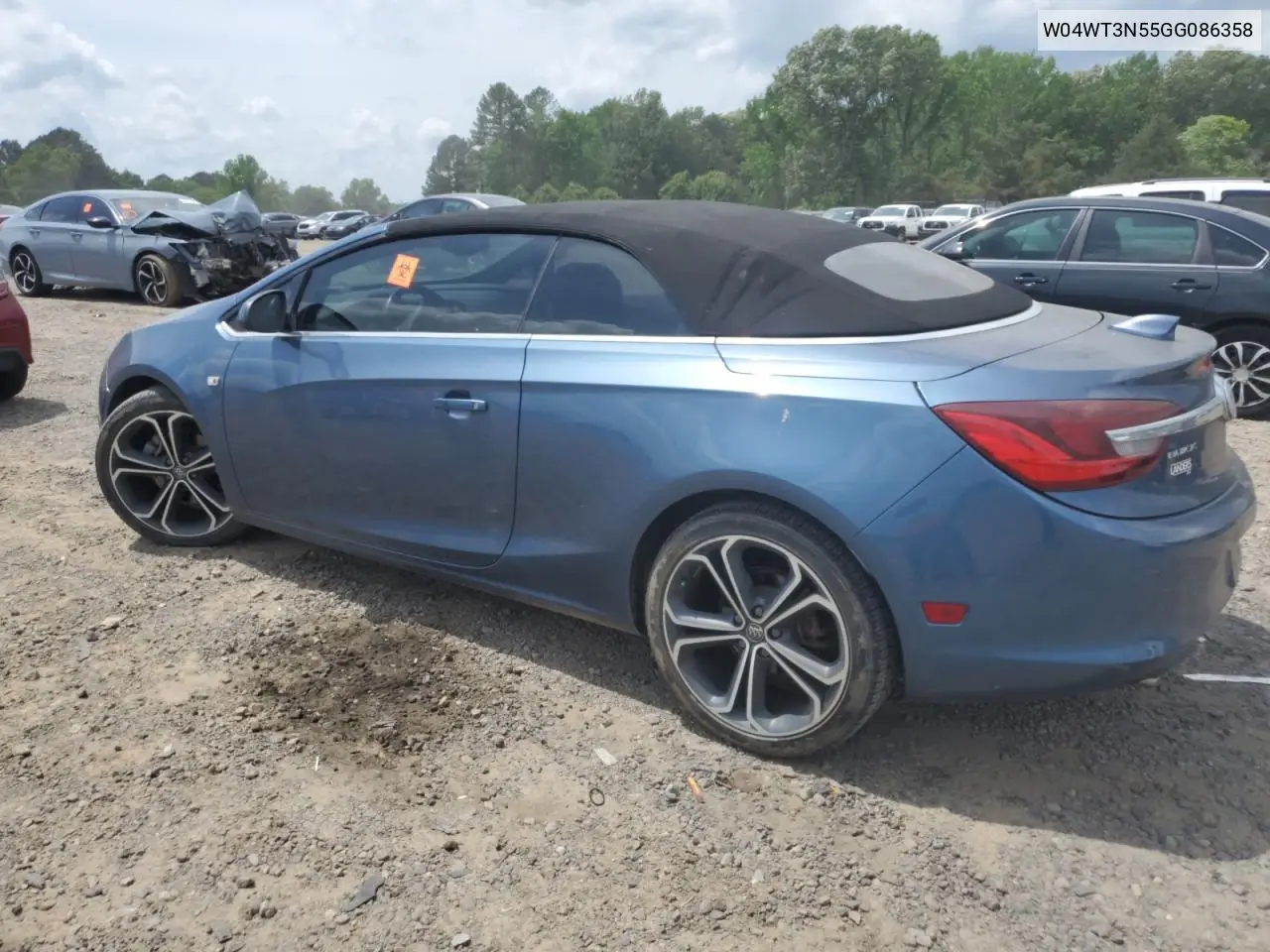 2016 Buick Cascada Premium VIN: W04WT3N55GG086358 Lot: 55036245