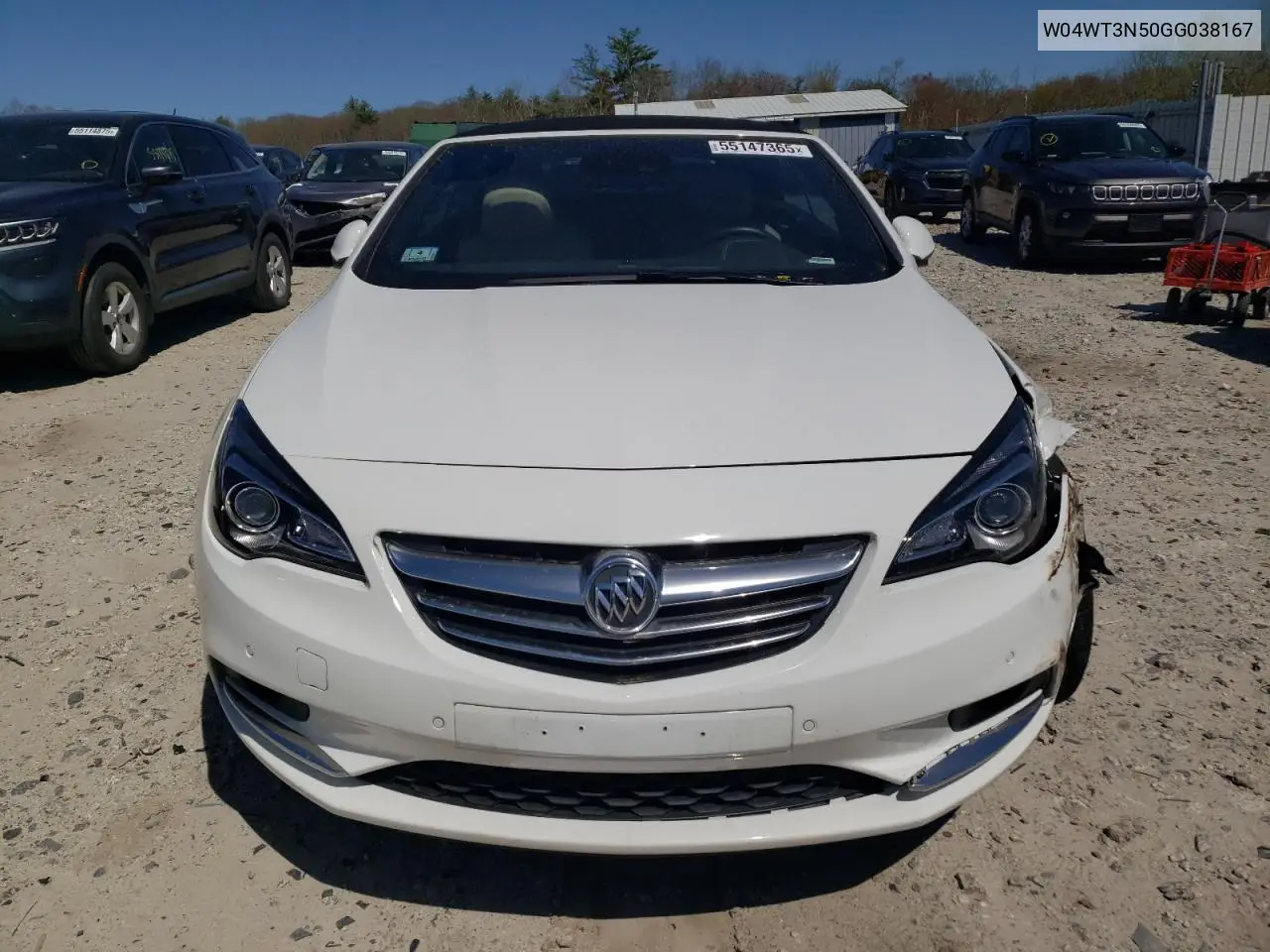 2016 Buick Cascada Premium VIN: W04WT3N50GG038167 Lot: 55147365