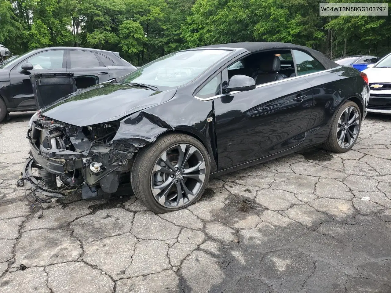 2016 Buick Cascada Premium VIN: W04WT3N58GG103797 Lot: 55849665