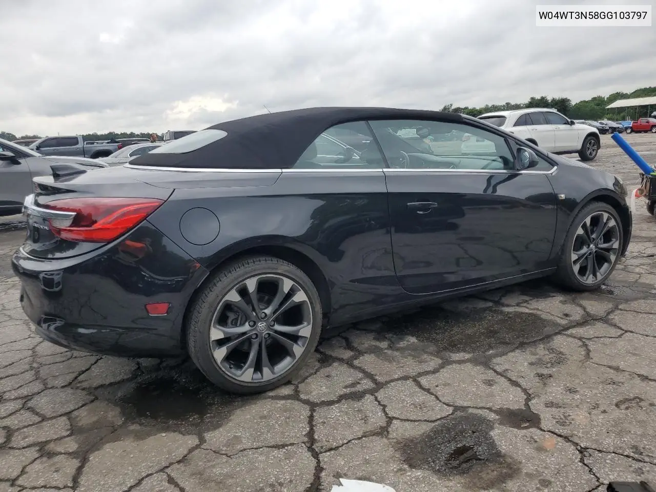 2016 Buick Cascada Premium VIN: W04WT3N58GG103797 Lot: 55849665