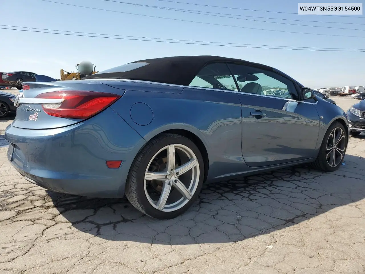 2016 Buick Cascada Premium VIN: W04WT3N55GG154500 Lot: 56213285