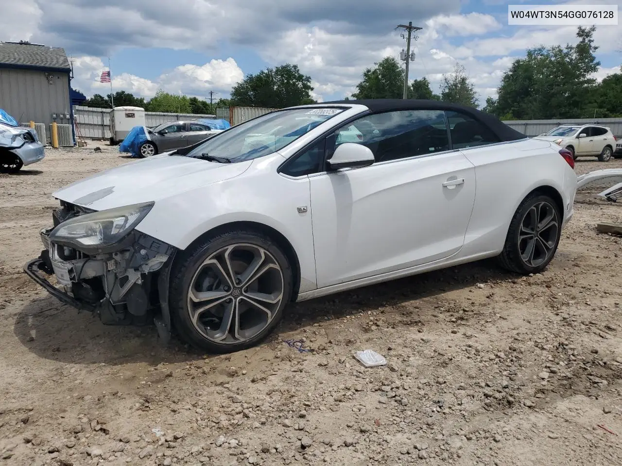 2016 Buick Cascada Premium VIN: W04WT3N54GG076128 Lot: 56380375