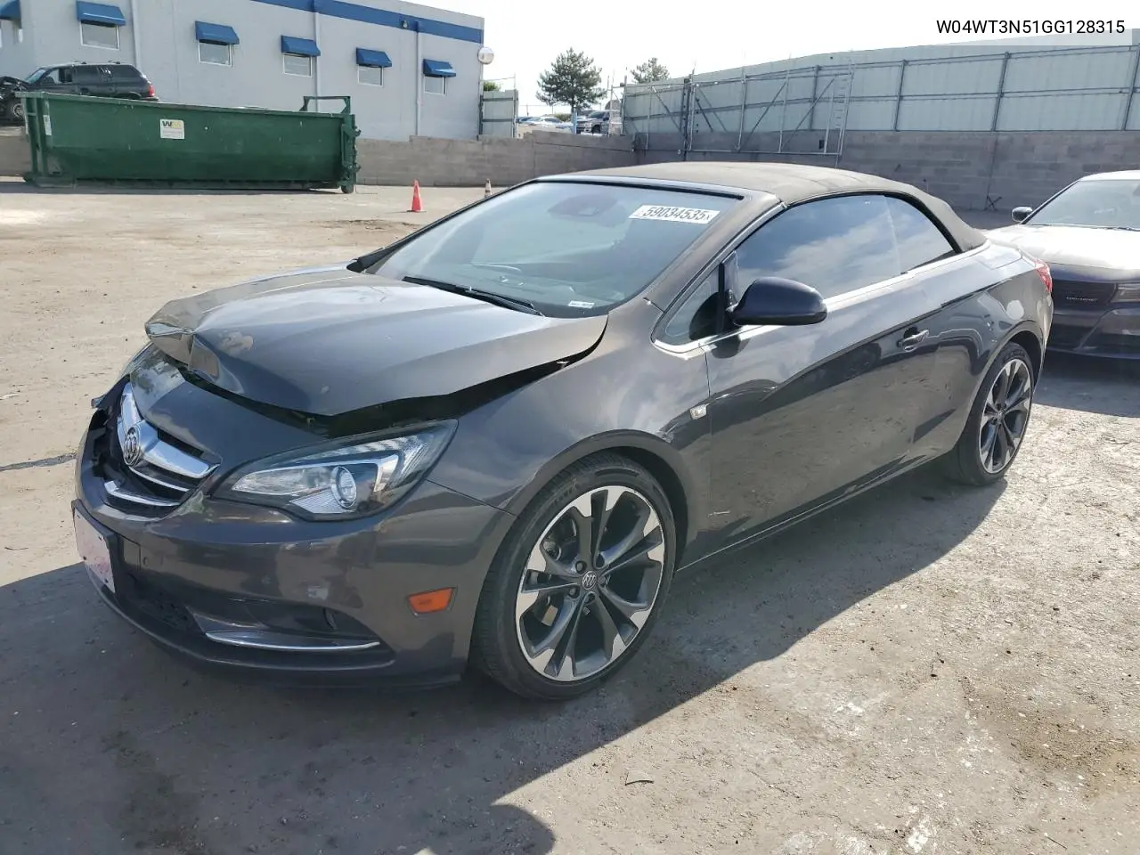 2016 Buick Cascada Premium VIN: W04WT3N51GG128315 Lot: 59034535