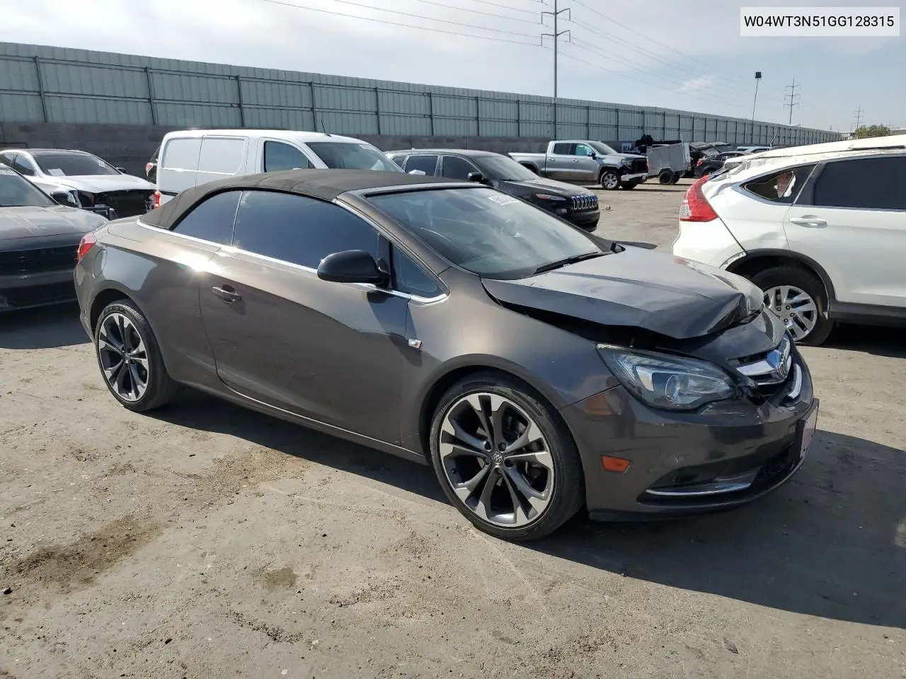 2016 Buick Cascada Premium VIN: W04WT3N51GG128315 Lot: 59034535