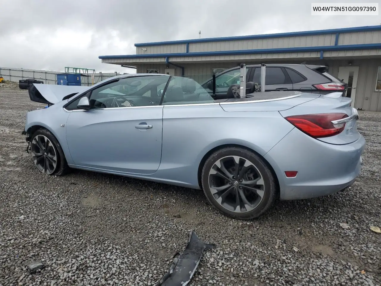 2016 Buick Cascada Premium VIN: W04WT3N51GG097390 Lot: 60056405