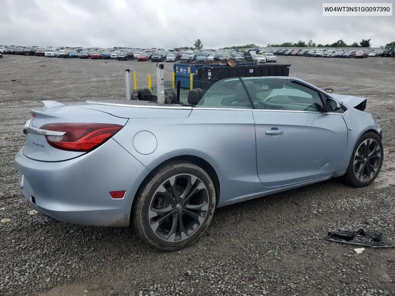 2016 Buick Cascada Premium VIN: W04WT3N51GG097390 Lot: 60056405
