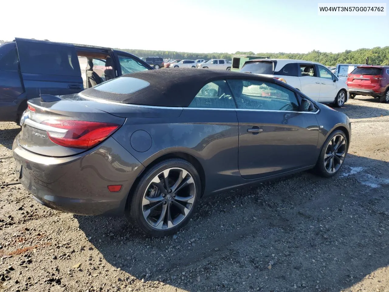 2016 Buick Cascada Premium VIN: W04WT3N57GG074762 Lot: 61427214