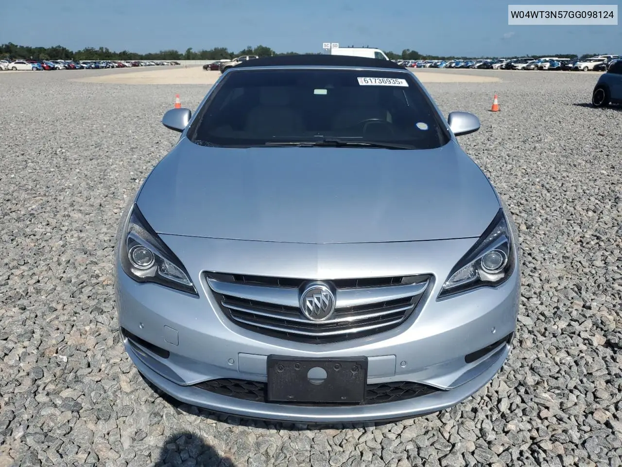 2016 Buick Cascada Premium VIN: W04WT3N57GG098124 Lot: 61736935