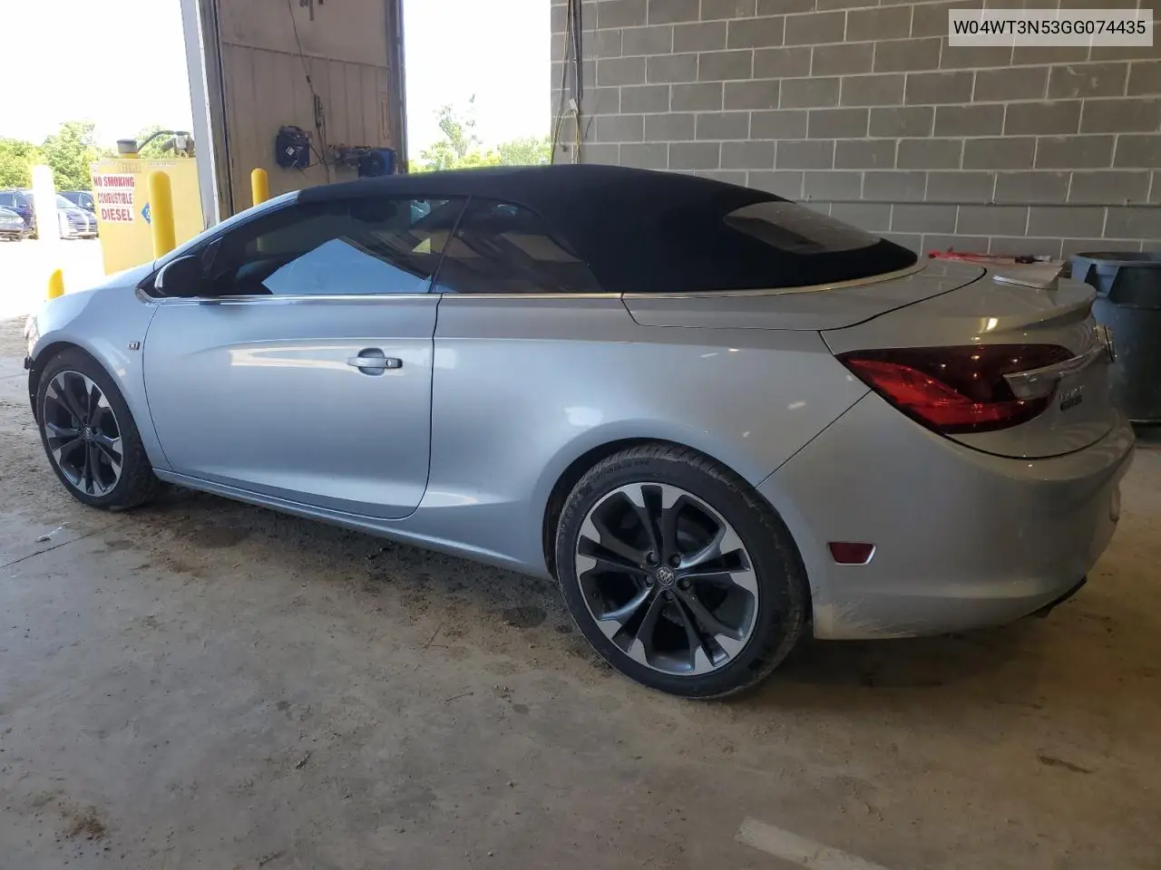 2016 Buick Cascada Premium VIN: W04WT3N53GG074435 Lot: 61783115