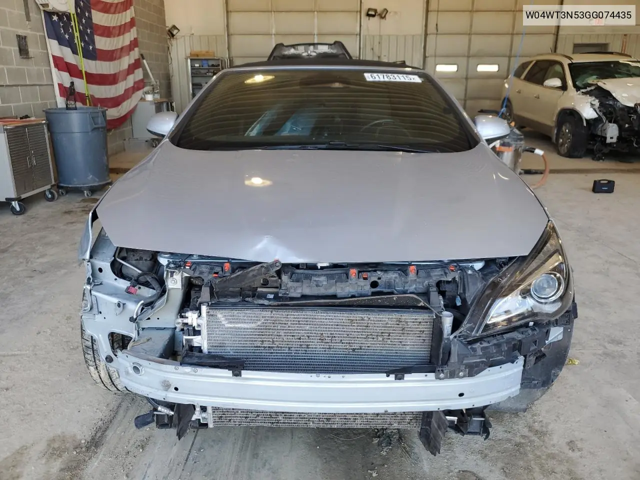 2016 Buick Cascada Premium VIN: W04WT3N53GG074435 Lot: 61783115