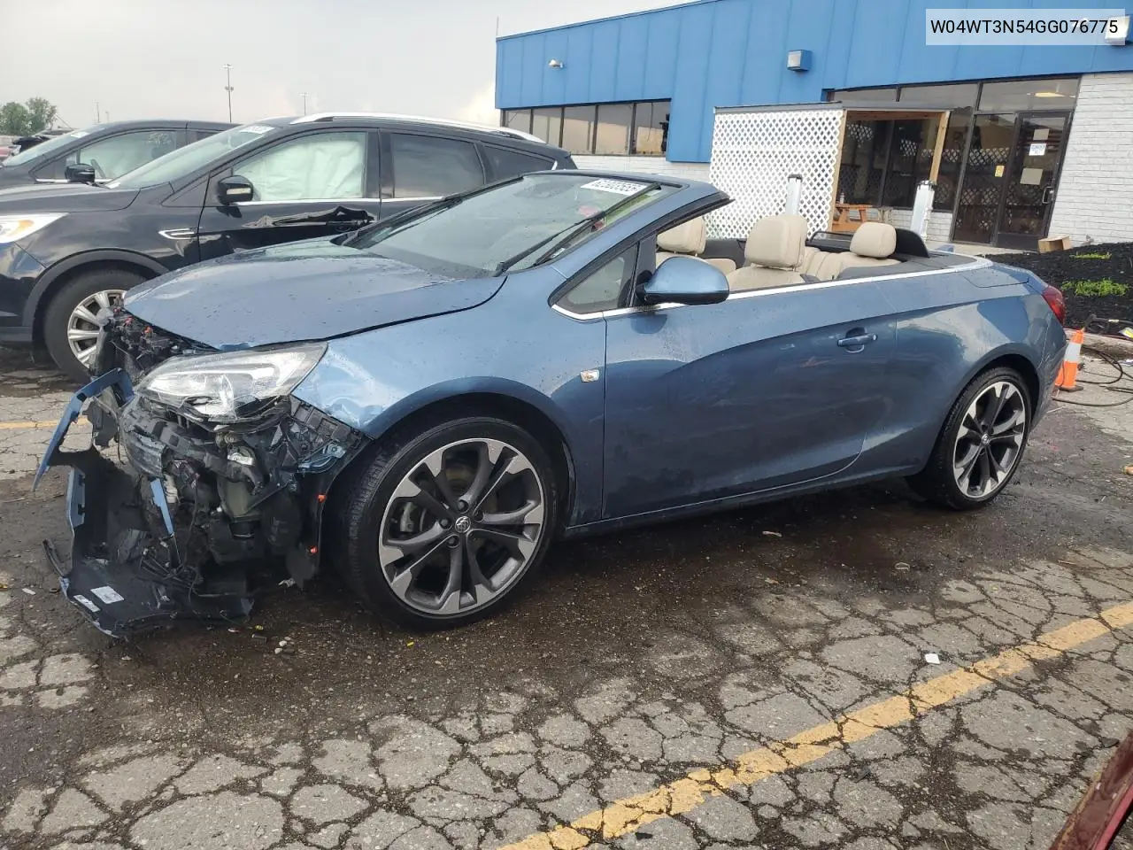 2016 Buick Cascada Premium VIN: W04WT3N54GG076775 Lot: 62303555