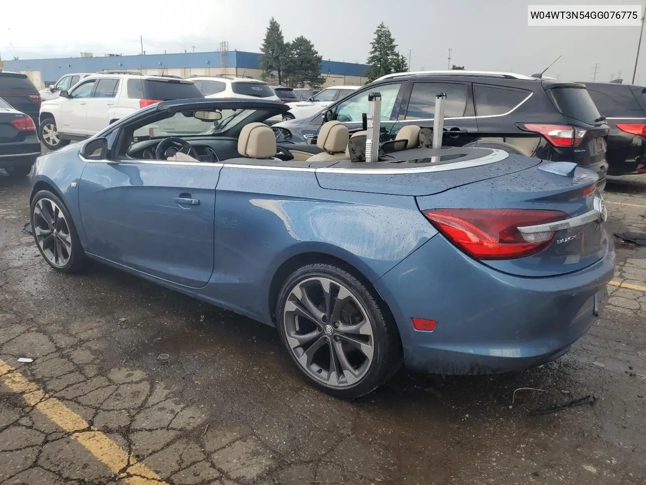 2016 Buick Cascada Premium VIN: W04WT3N54GG076775 Lot: 62303555