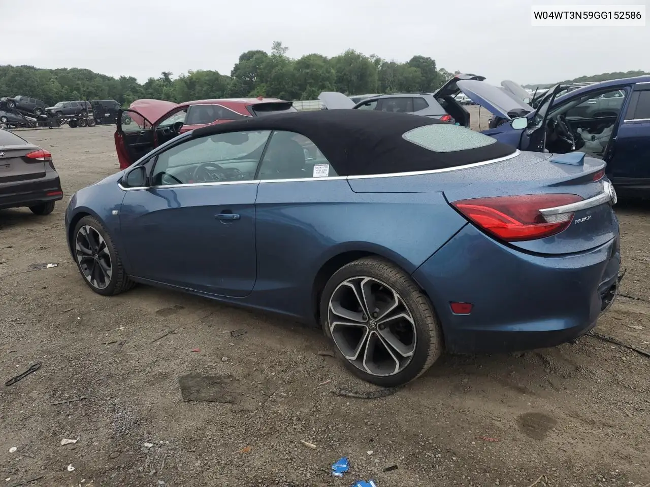 2016 Buick Cascada Premium VIN: W04WT3N59GG152586 Lot: 62451915