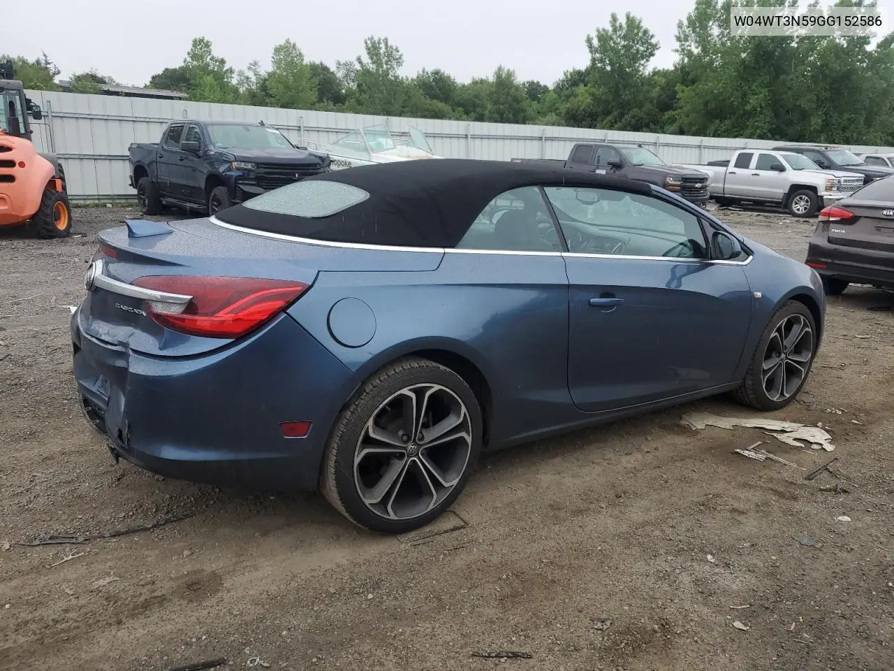 2016 Buick Cascada Premium VIN: W04WT3N59GG152586 Lot: 62451915