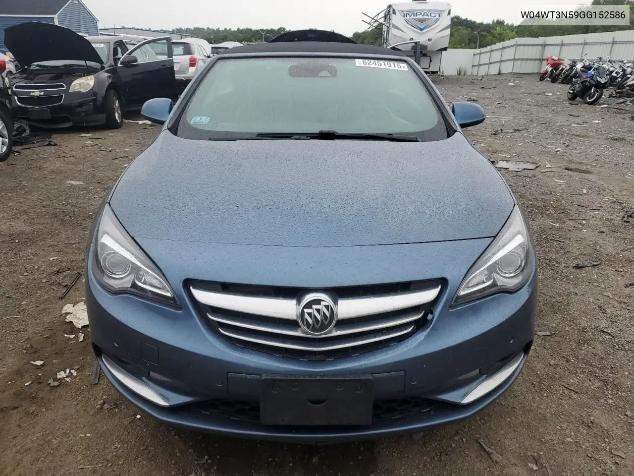 2016 Buick Cascada Premium VIN: W04WT3N59GG152586 Lot: 62451915