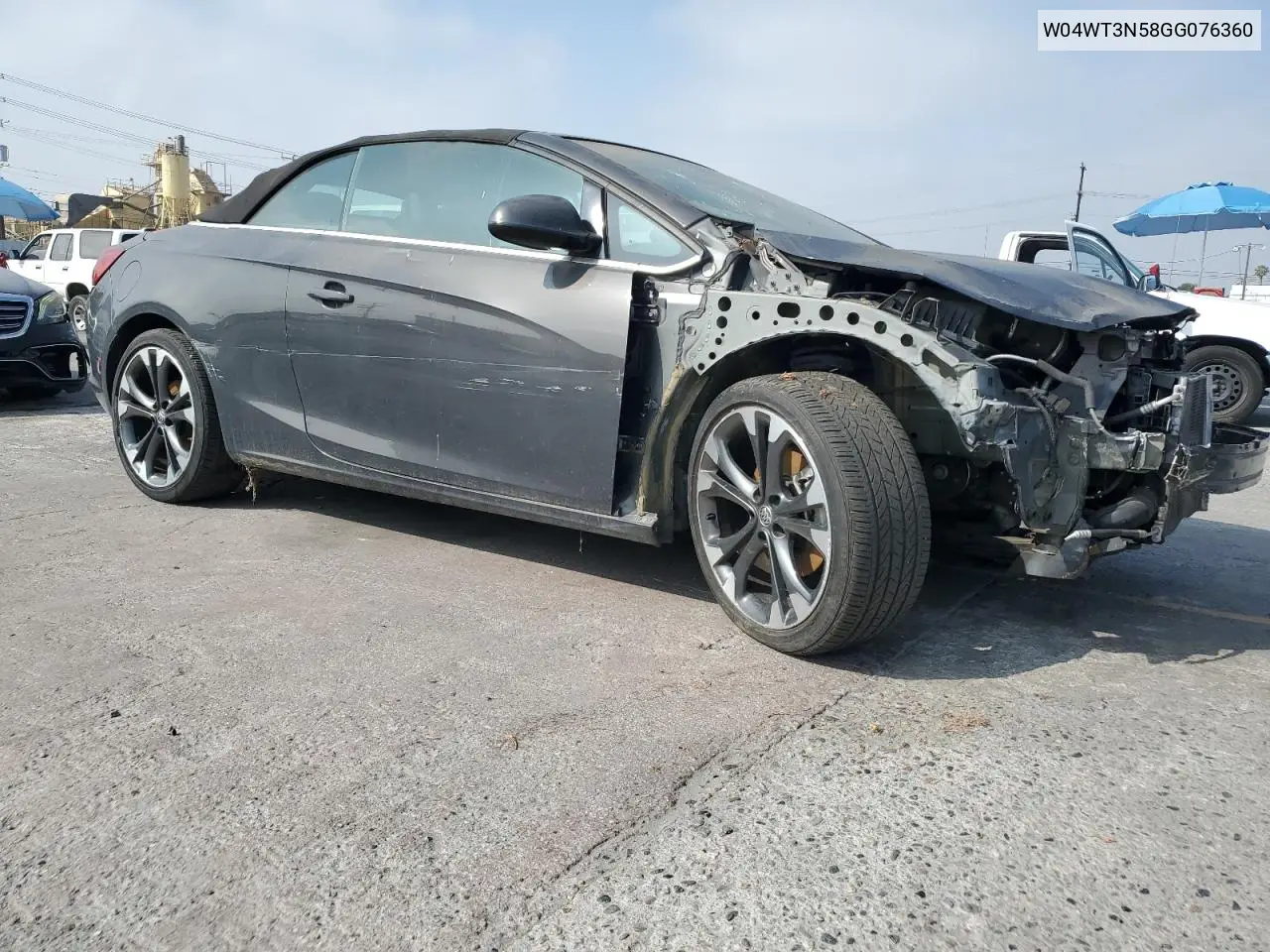 2016 Buick Cascada Premium VIN: W04WT3N58GG076360 Lot: 62735365