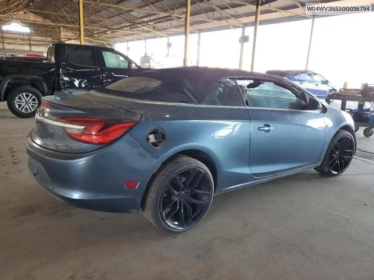 2016 Buick Cascada 1Sv VIN: W04WV3N53GG036794 Lot: 64290685