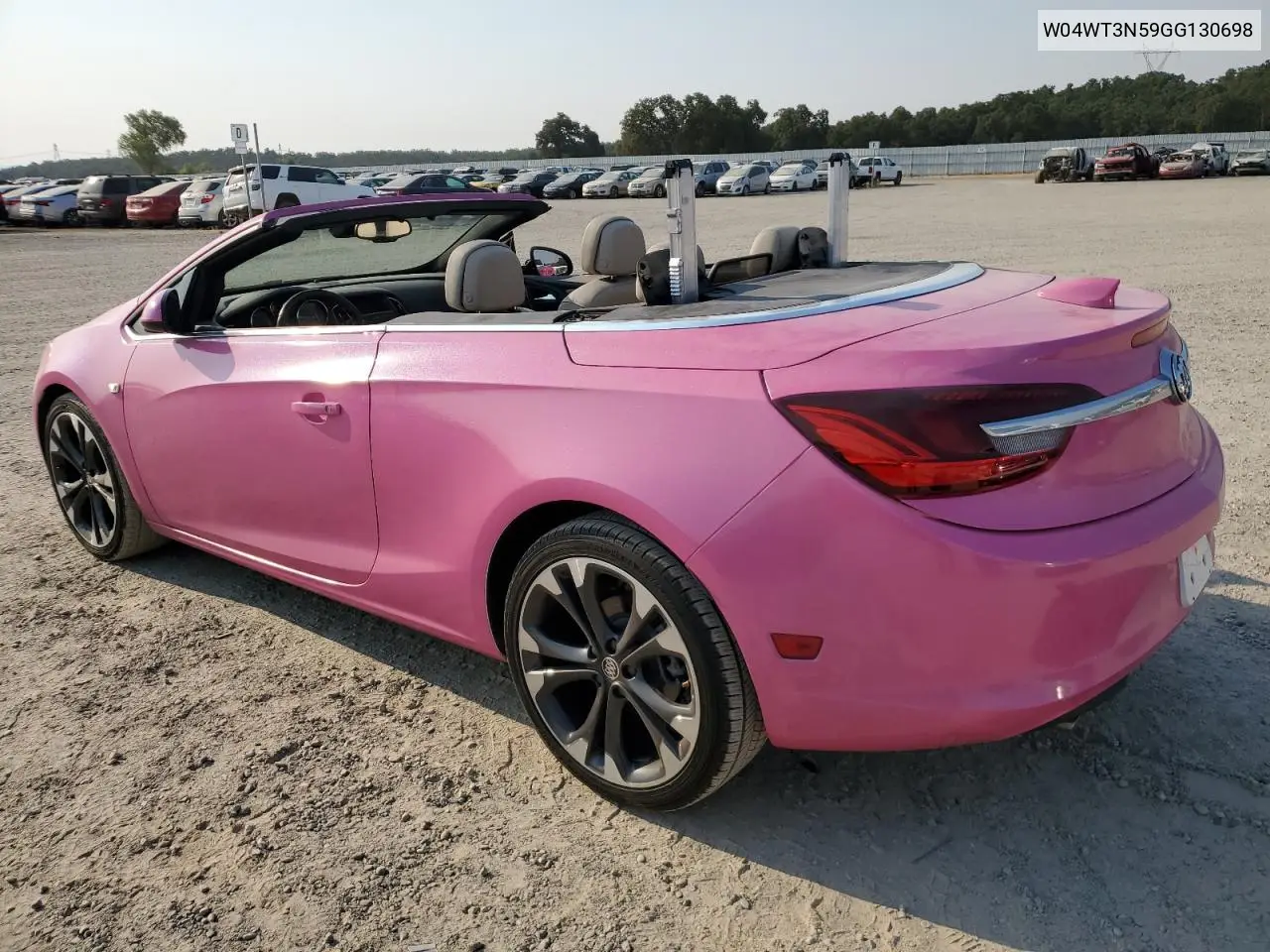 2016 Buick Cascada Premium VIN: W04WT3N59GG130698 Lot: 64387915