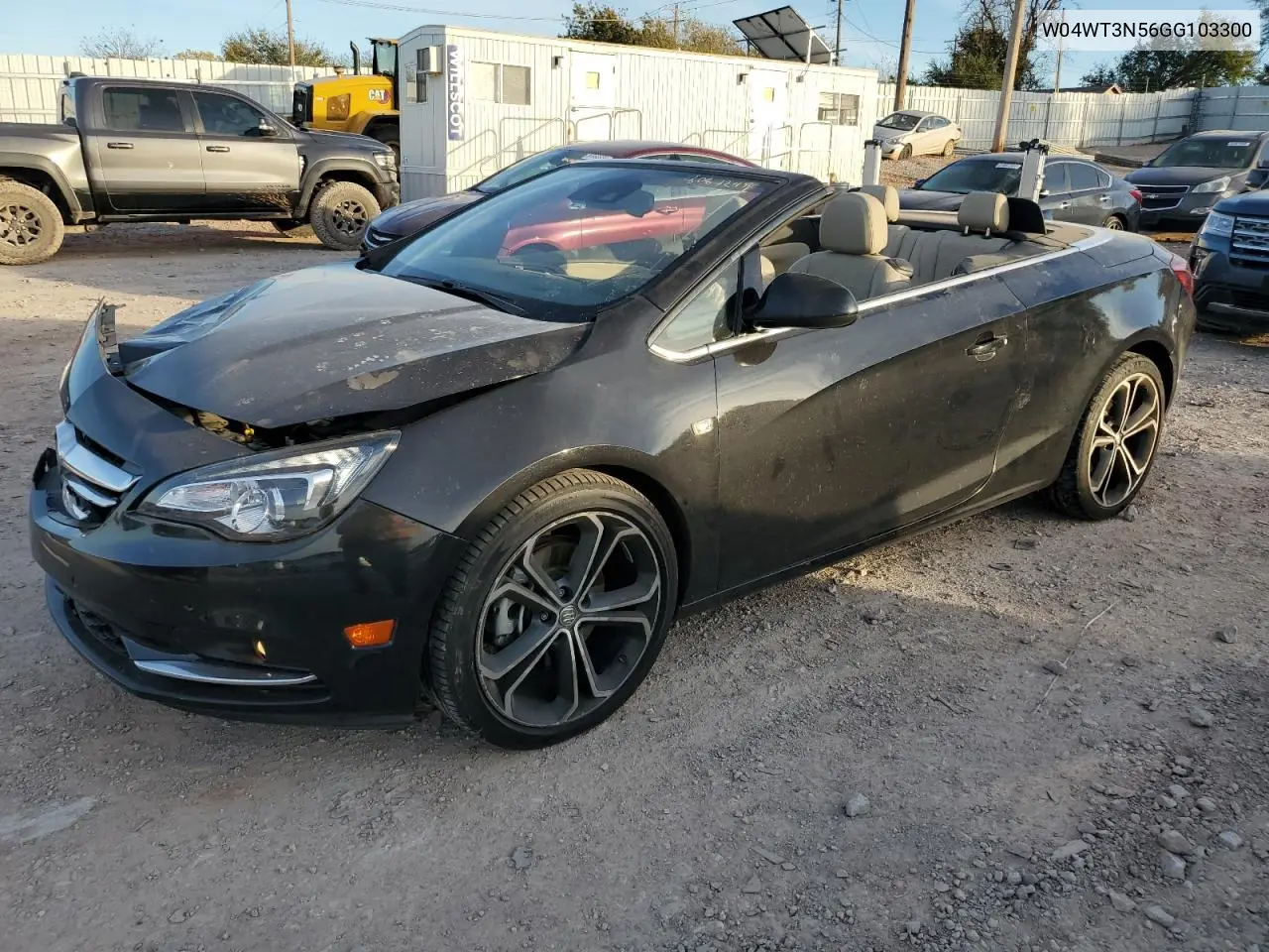2016 Buick Cascada Premium VIN: W04WT3N56GG103300 Lot: 80872444