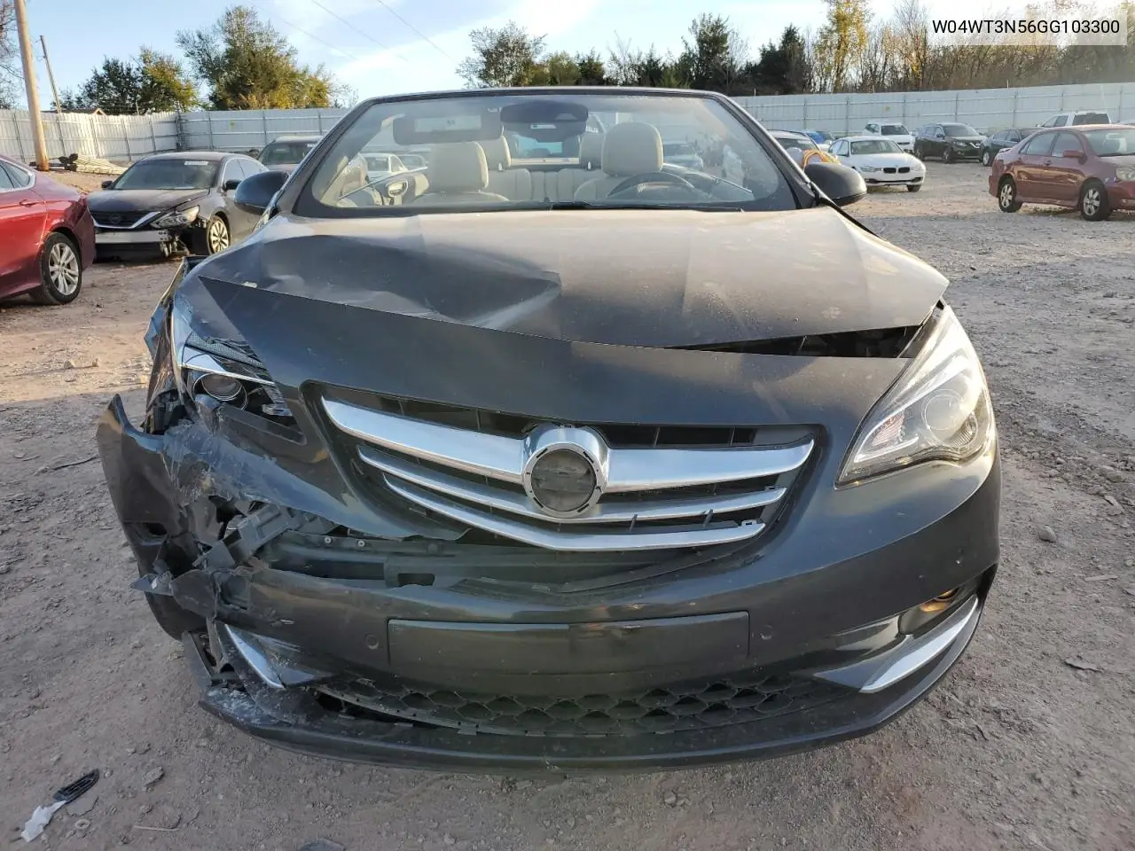 2016 Buick Cascada Premium VIN: W04WT3N56GG103300 Lot: 80872444
