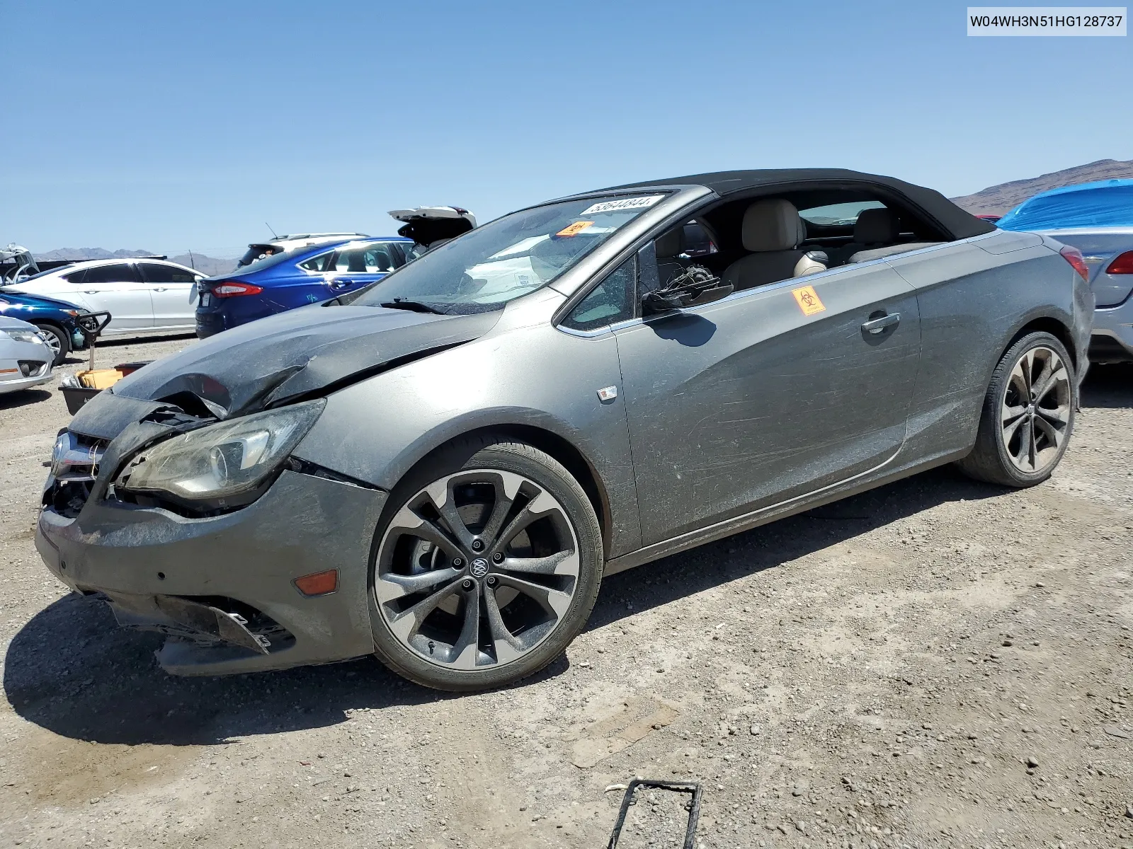2017 Buick Cascada Premium VIN: W04WH3N51HG128737 Lot: 53644844