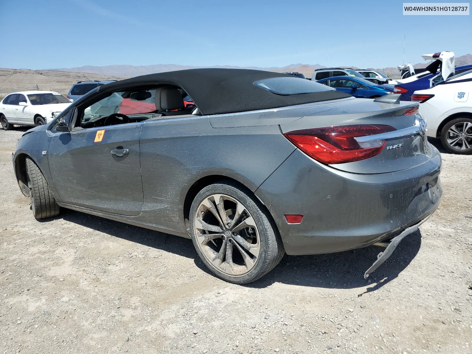 2017 Buick Cascada Premium VIN: W04WH3N51HG128737 Lot: 53644844