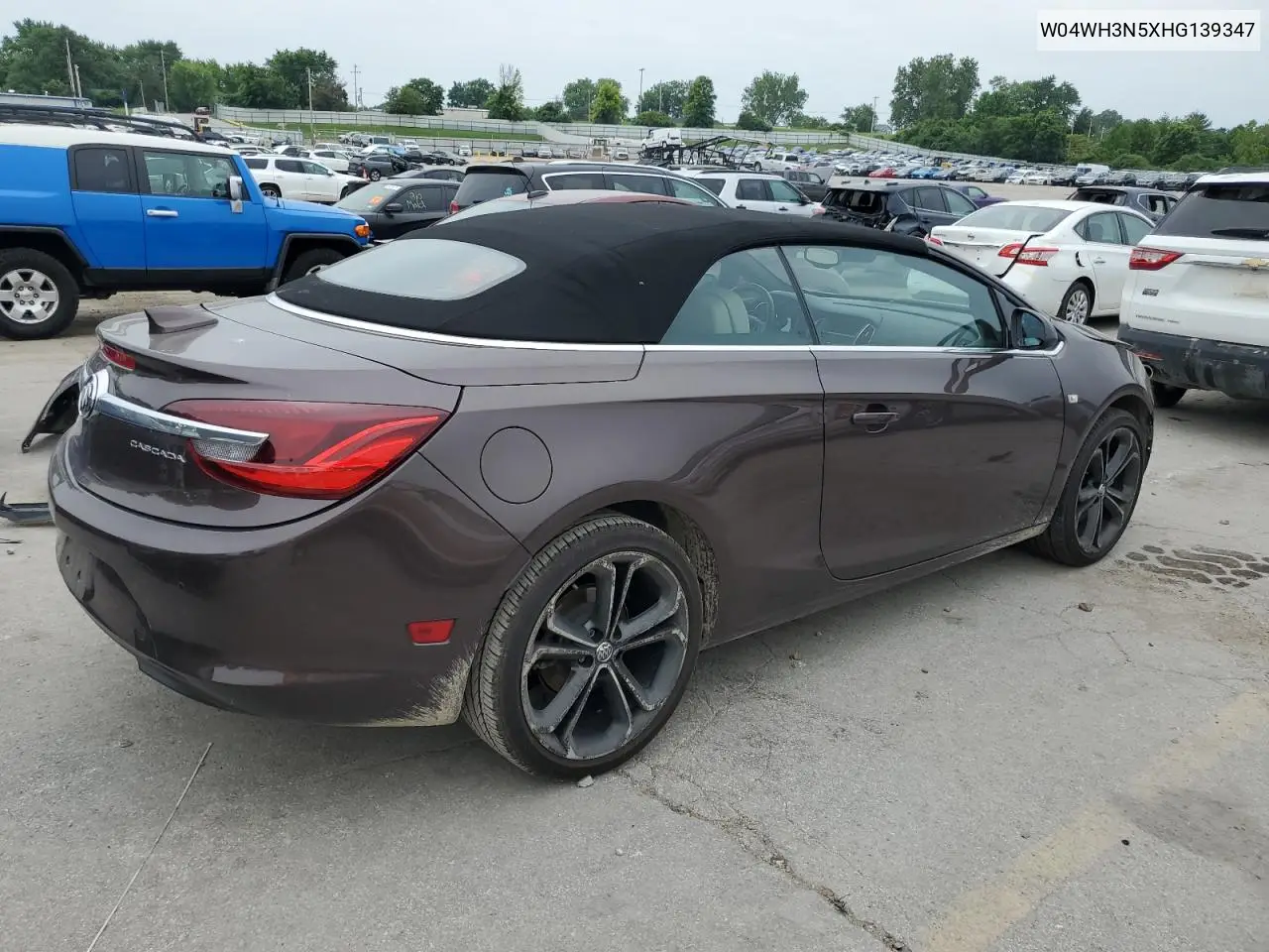 2017 Buick Cascada Premium VIN: W04WH3N5XHG139347 Lot: 60269995