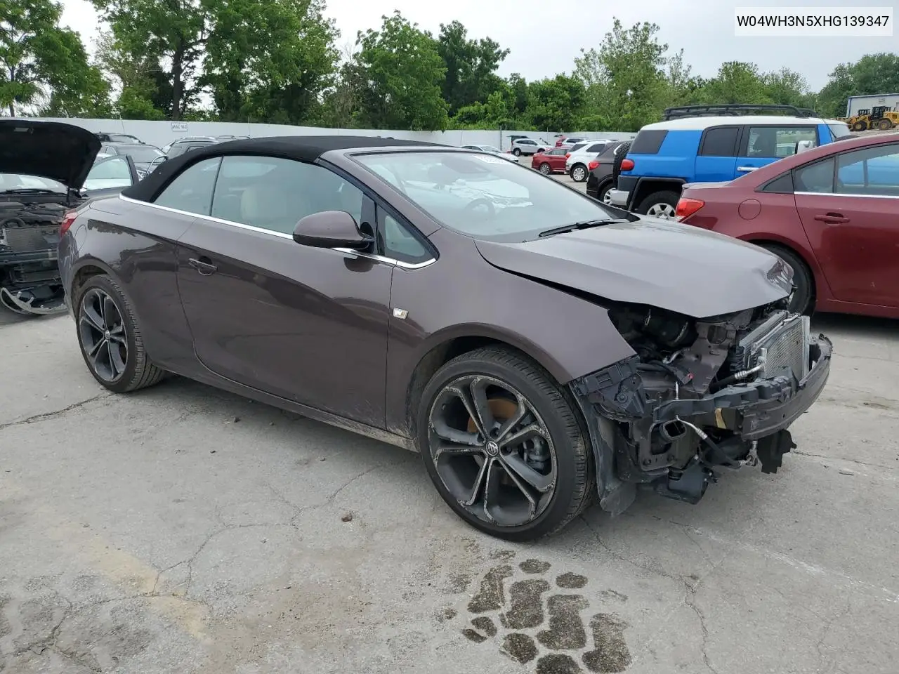 2017 Buick Cascada Premium VIN: W04WH3N5XHG139347 Lot: 60269995