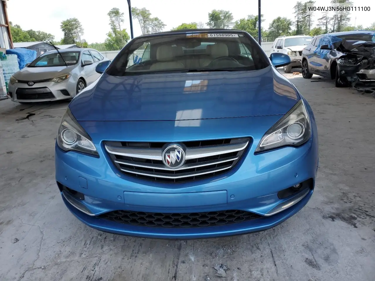2017 Buick Cascada Sport Touring VIN: W04WJ3N56HG111100 Lot: 61598905