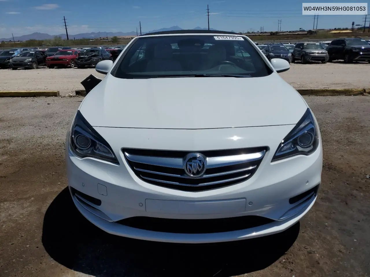 2017 Buick Cascada Premium VIN: W04WH3N59HG081053 Lot: 61647995