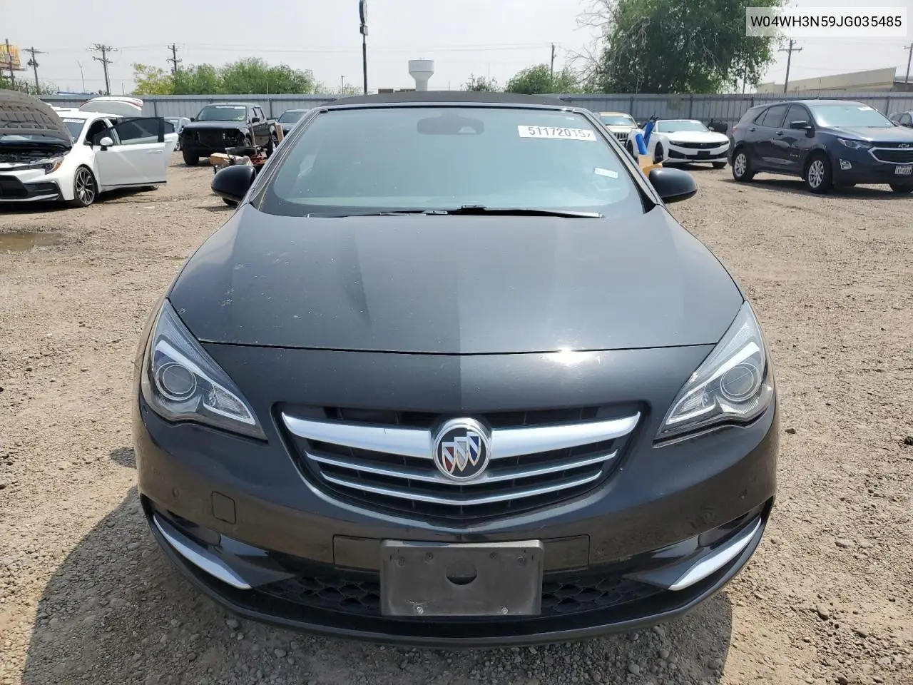 2018 Buick Cascada Premium VIN: W04WH3N59JG035485 Lot: 51172015