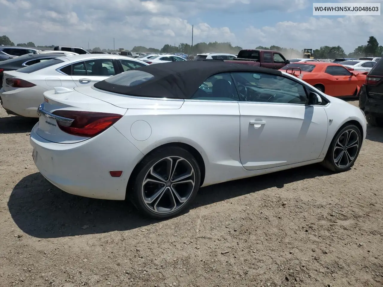 2018 Buick Cascada Premium VIN: W04WH3N5XJG048603 Lot: 62589045