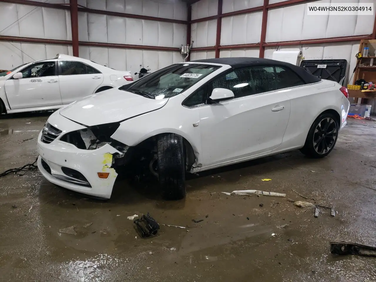 2019 Buick Cascada Premium VIN: W04WH3N52KG304914 Lot: 44826175