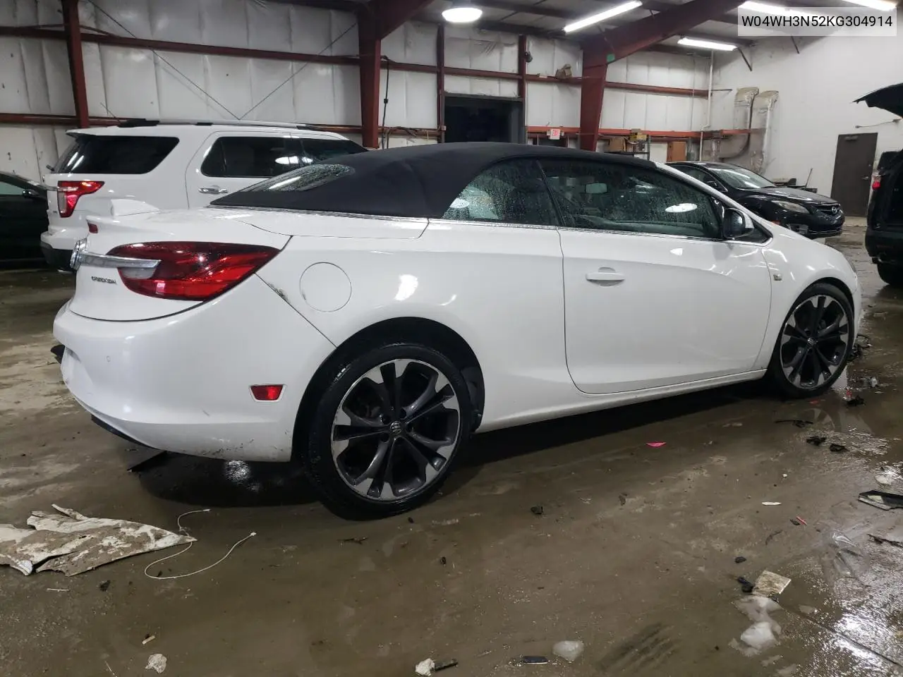 2019 Buick Cascada Premium VIN: W04WH3N52KG304914 Lot: 44826175