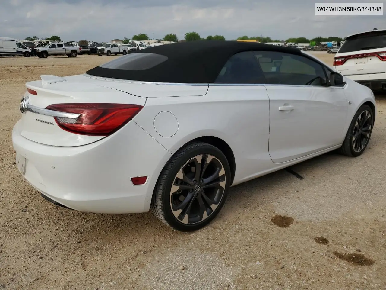 2019 Buick Cascada Premium VIN: W04WH3N58KG344348 Lot: 52809325