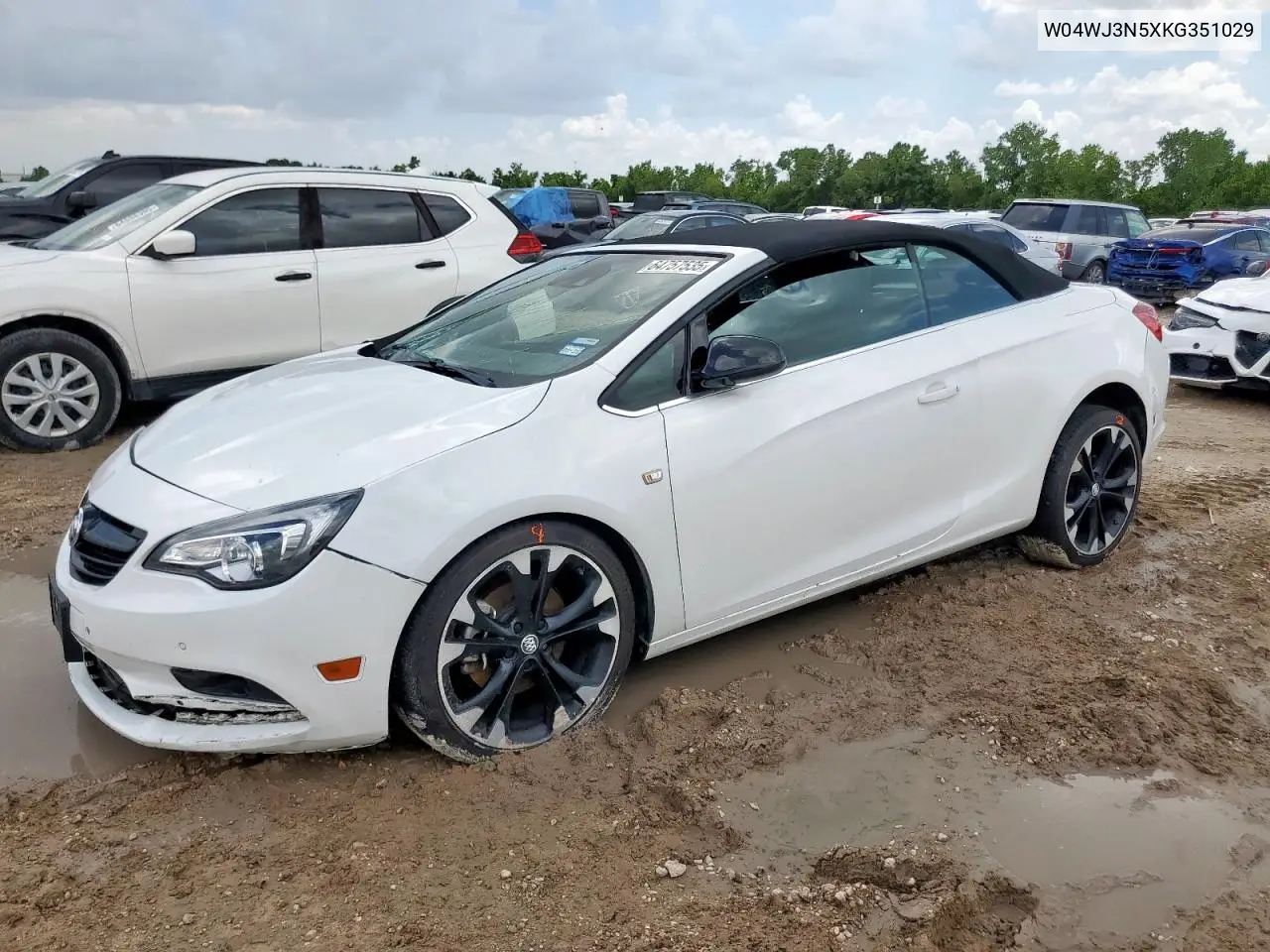 2019 Buick Cascada Sport Touring VIN: W04WJ3N5XKG351029 Lot: 64757535